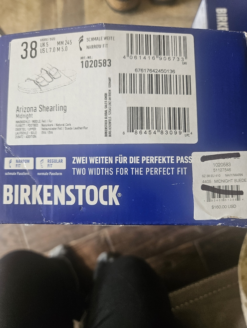 Birkenstock "Arizona Shearling" Size 38 - NWT!!! - Picture 5 of 13